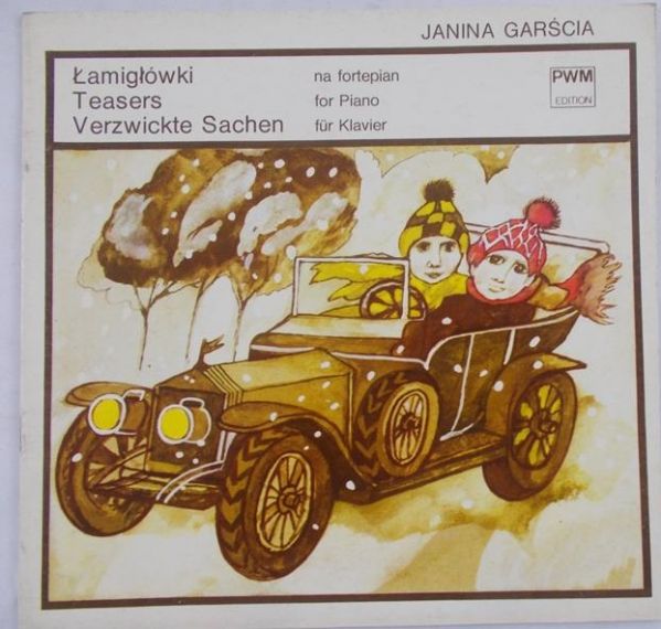 Garścia Janina - Łamigłówki na fortepian