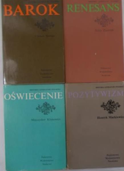 Pozytywizm/Renesans/ Barok/ Oświecenie