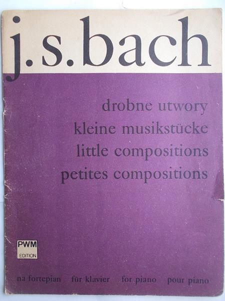 Bach J.S. - Drobne utwory na fortepian
