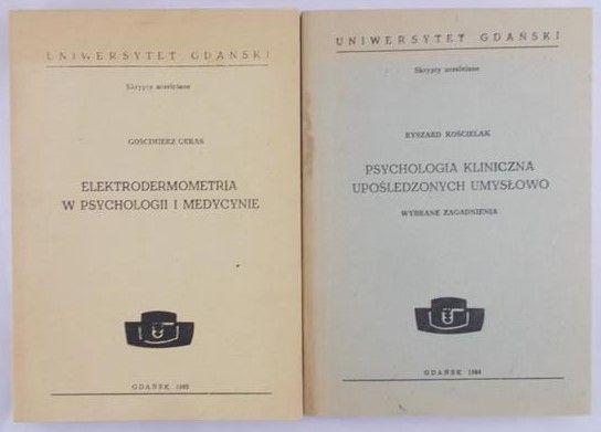 Elektrodermometria w psychologii i medycynie/Psychologia kliniczna upośledzonych umysłowo