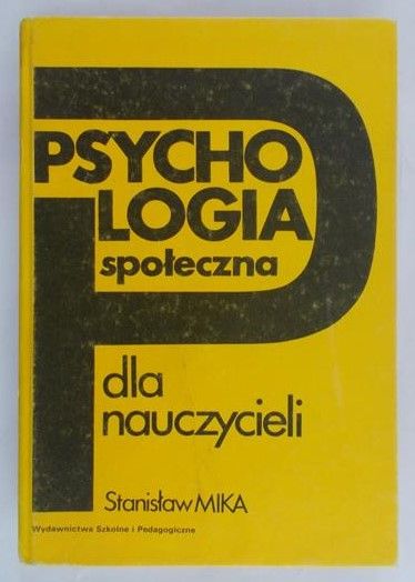 Mika Stanisław - Psychologia społeczna