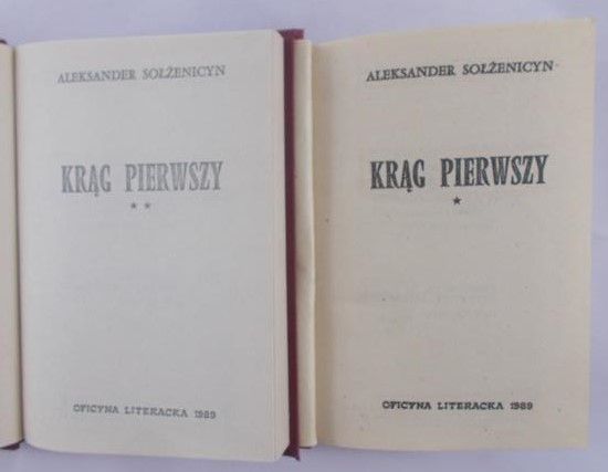 Sołżenicyn Aleksander - Krąg pierwszy, Tom I – II