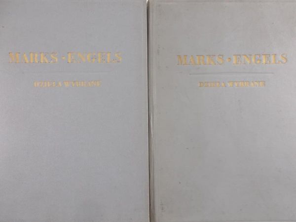 Engels Marks - Dzieła wybrane. Tom I-II, 1949 r.