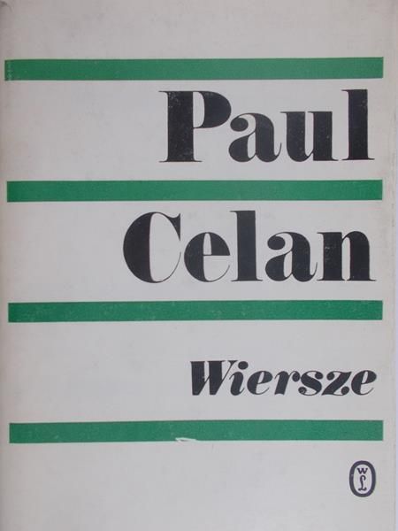Celan Paul - Wiersze