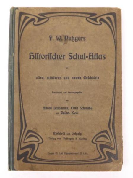 Historischer Schul-Atlas, 1918 r.