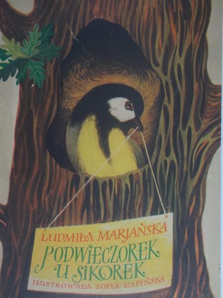 Marjańska Ludmiła  - Podwieczorek u sikorek