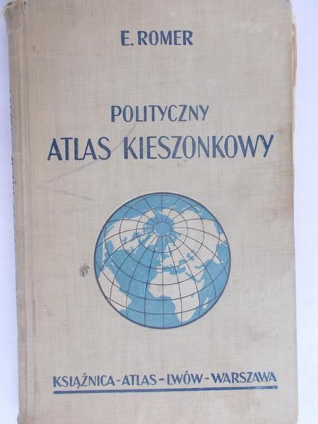 Romer E. - Polityczny atlas kieszonkowy, 1937 r.