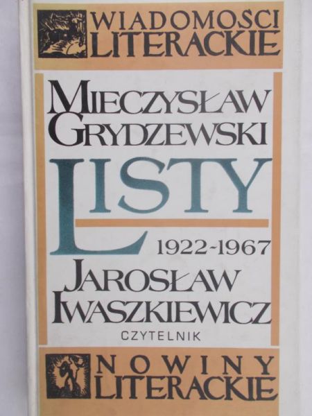 Grydzewski Mieczysław - Listy 1922 - 1967