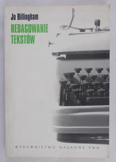 Billingham Jo - Redagowanie tekstów