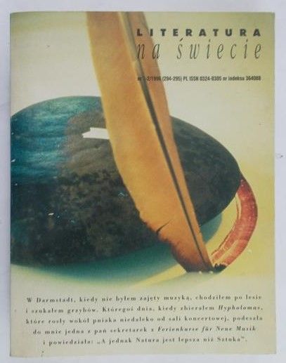 Sommer Piotr - Literatura na świecie 1-2/1996