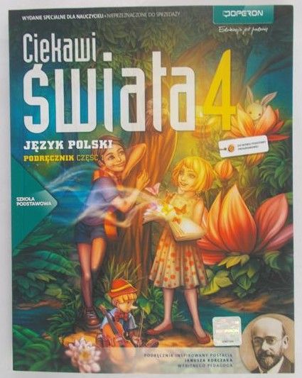 Ciekawi świata 4. Język polski. Podręcznik, część 1