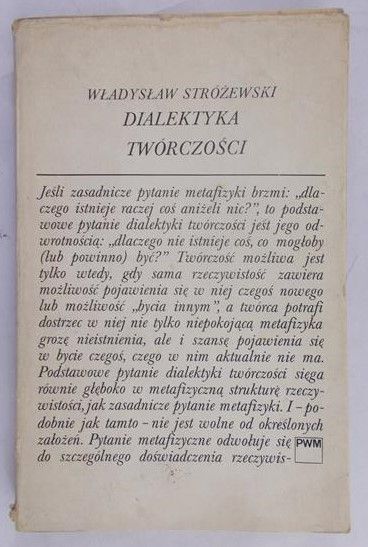 Stróżewski Władysław - Dialektyka twórczości