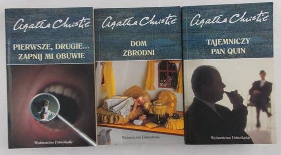Christie Agatha - Dom zbrodni / Pierwsze, drugie ... zapnij mi obuwie / Tajemniczy Pan Quin
