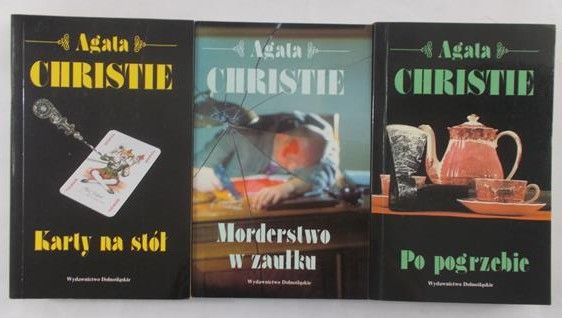 Christie Agatha  - Morderstwo w zaułku / Karty na stół / Po pogrzebie