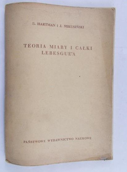 Hartman S - Teoria Miary i Gałki Lebesgue'a