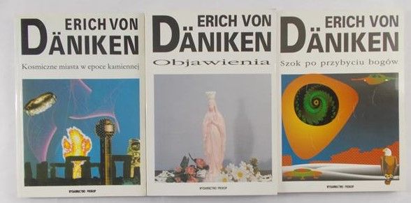 Daniken Erich von -Zestaw 3 książek