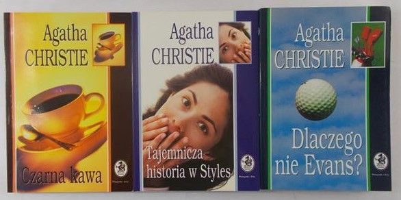 Christie Agatha - Dlaczego nie Evans, Czarna kawa, Tajemnicza historia w Styles