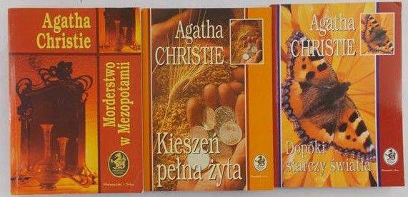 Christie Agata - Morderstwo w Mezopotamii, Kieszeń pełna żyta, Dopóki starczy światła