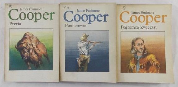 Cooper James Fenimore - Zestaw 3 książek