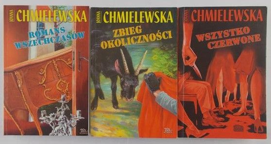 Chmielewska Joanna - Wszystko czerwone/ Romans wszechczasów/ Zbieg okoliczności