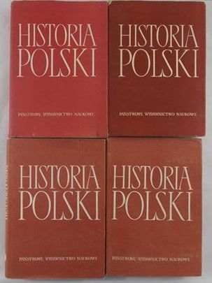 Historia Polski zestaw 4 książek