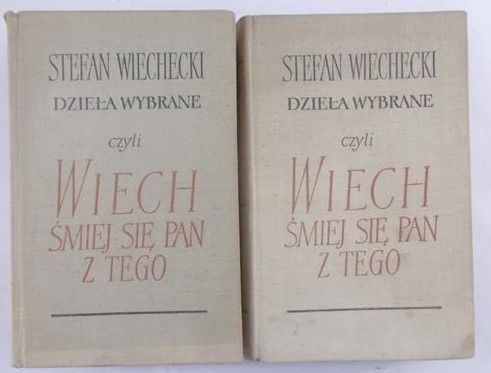 Wiechecki Stefan - Dzieła wybrane, czyli Wiech śmiej się Pan z tego, zestaw 2 książek