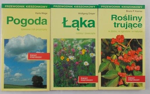 Dreyer W., Kremer B,Wege K.. - Przewodnik Kieszonkowy, 3 książki