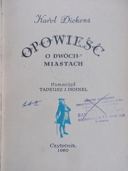Dickens Karol - Opowieść o dwóch miastach