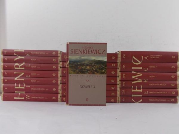 Sienkiewicz Henryk - Wielka kolekcja, zestaw 21 książek