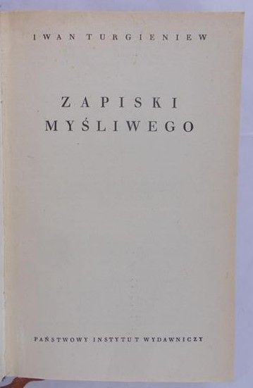 Hertz Paweł - Zapiski myśliwego