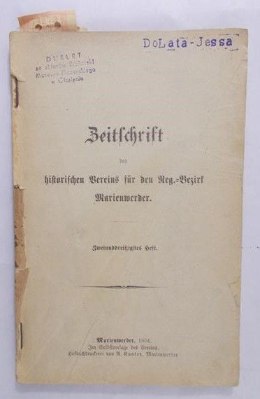 Beitfchrift, 1894 r.