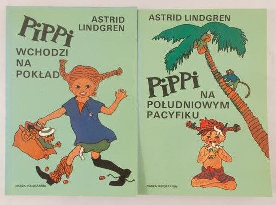 Lindgren Astrid - Pippi wchodzi na pokład/Pippi na południowym Pacyfiku