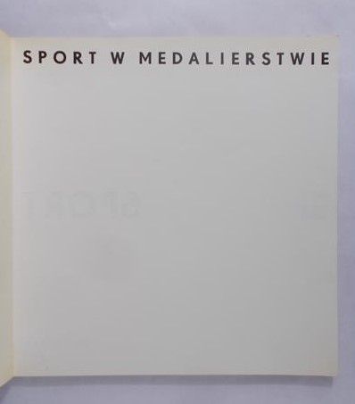 Lipko Władysław - Sport w medalierstwie
