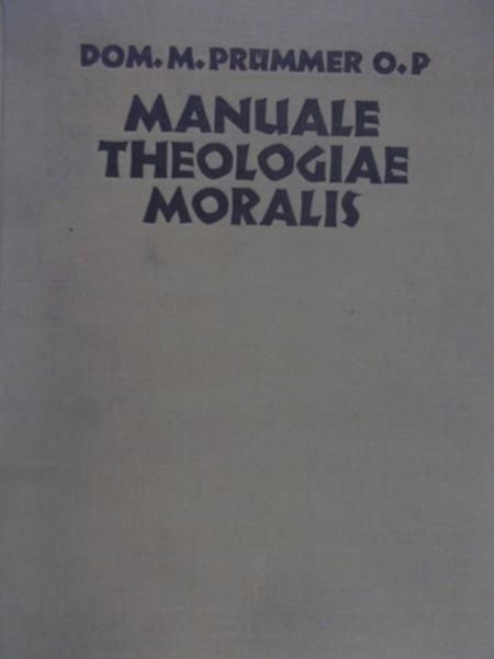 Prummer - Manuale Theologiae Moralis