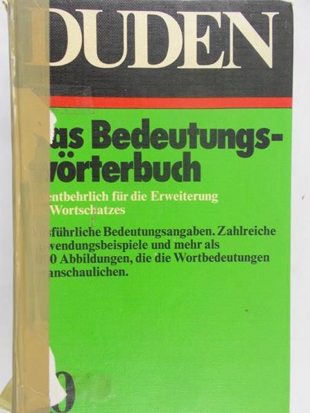 Berger Dieter -Duden 10 Das Bedeutungs-worterbuch