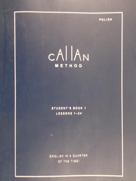 Callan Method. Student's Book 1. Lessons 1-24