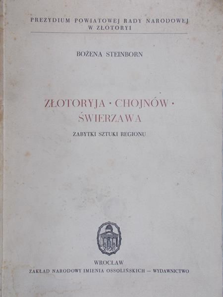 Steinborn Bożena - Złotoryja, Chojnów, Świerzawa
