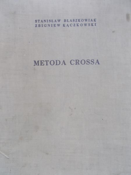 Błaszkowiak Stanisław - Metoda Crossa