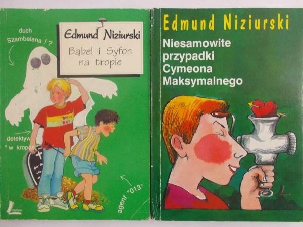 Niziurski Edmund - Bąbel i Syfon na tropie/ Niesamowite przypadki Cymeona Maksymalnego