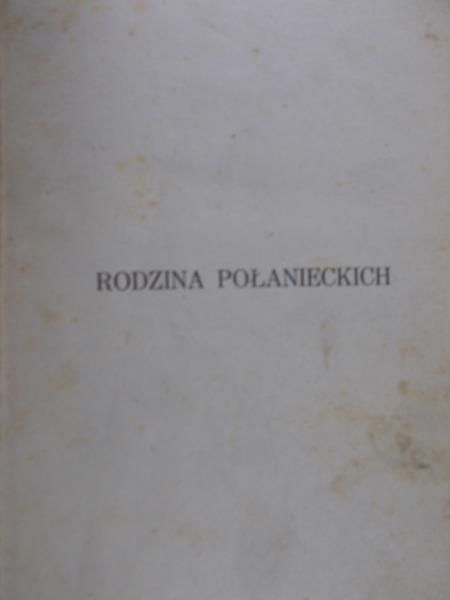 Sienkiewicz Henryk - Rodzina Połanieckich, 1923 r.