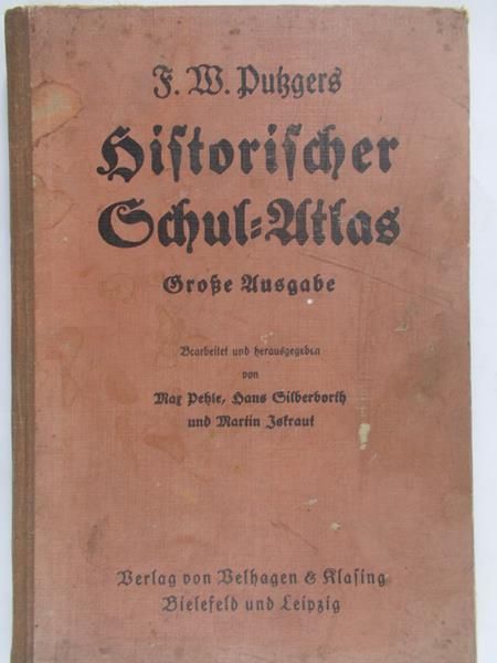Putzgers M.F. - Historischer Schul Atlas, ok. 1939 r.