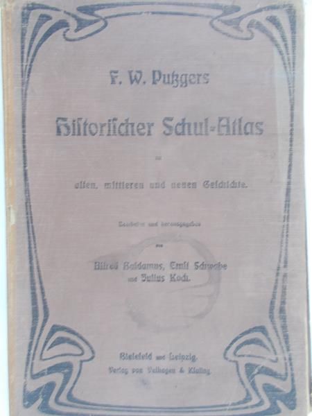Putzgers M.F. - Historischer Schul Atlas, 1922 r.