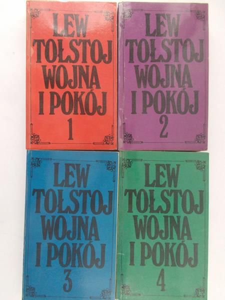 Tołstoj Lew - Wojna i pokój, Tom I-IV