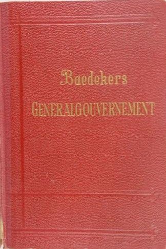 Baedeker Karl - Das Generalgouvernement, 1943 r.
