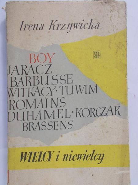 Krzywicka Irena - Wielcy i niewielcy