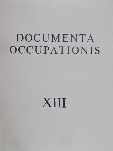 Łuczak Czesław - Documenta Occupationis XIII