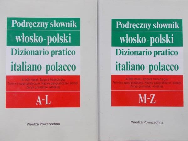 Meisels Wojciech - Podręczny słownik włosko-polski, Tom I-II