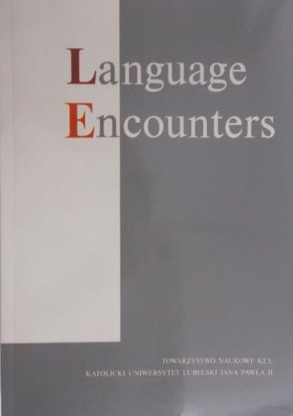 Wójcik Jerzy - Language Encounters