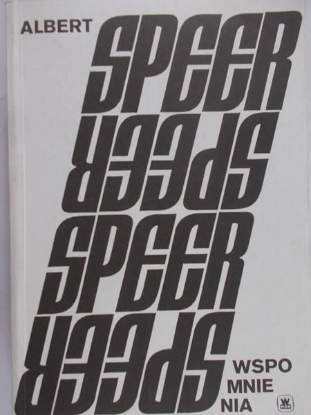 Speer Albert - Wspomnienia