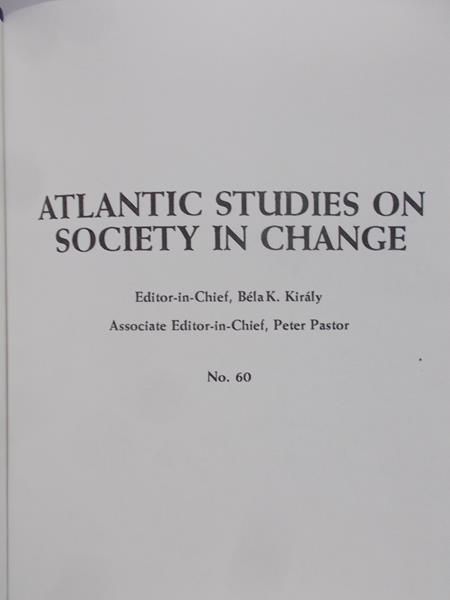 Kis Janos - Atlantics studies on society in change